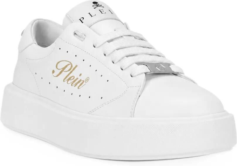 Philipp Plein Signature low-top sneakers Wit - Foto 3