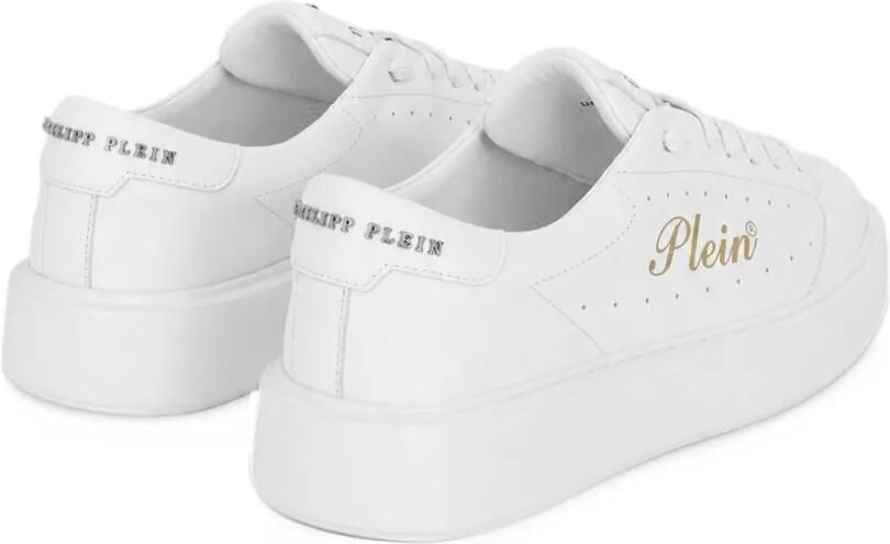 Philipp Plein Signature low-top sneakers Wit - Foto 4
