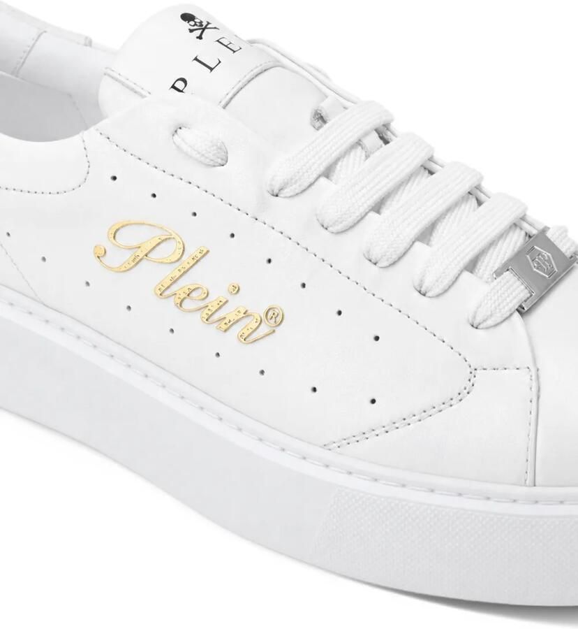 Philipp Plein Signature low-top sneakers Wit - Foto 2