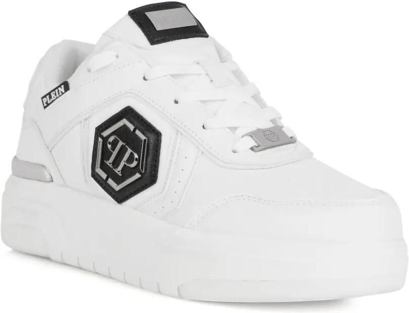 Philipp Plein SK8R low-top sneakers met logo Wit - Foto 4