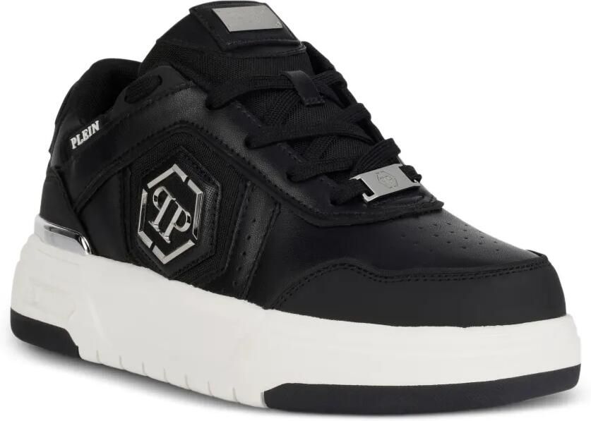 Philipp Plein SK8R low-top sneakers met logoplakkaat Zwart - Foto 4