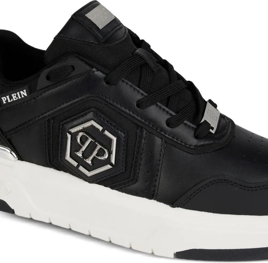 Philipp Plein SK8R low-top sneakers met logoplakkaat Zwart - Foto 2