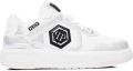 Philipp Plein SK8R low-top sneakers met stras Wit - Wit