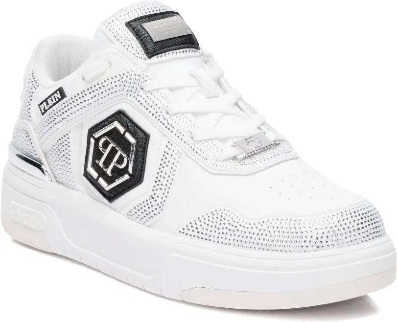 Philipp Plein SK8R low-top sneakers met stras Wit - Foto 2