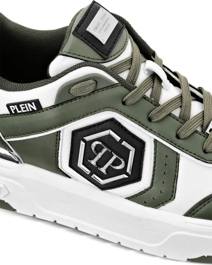 Philipp Plein SK8R Plein low-top sneakers Groen - Foto 2
