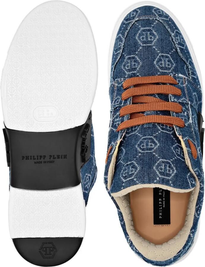 Philipp Plein Sneakers met monogram Blauw - Foto 3