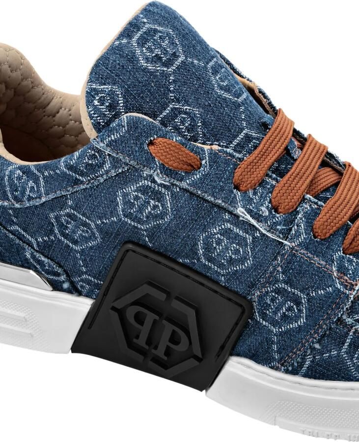 Philipp Plein Sneakers met monogram Blauw - Foto 2