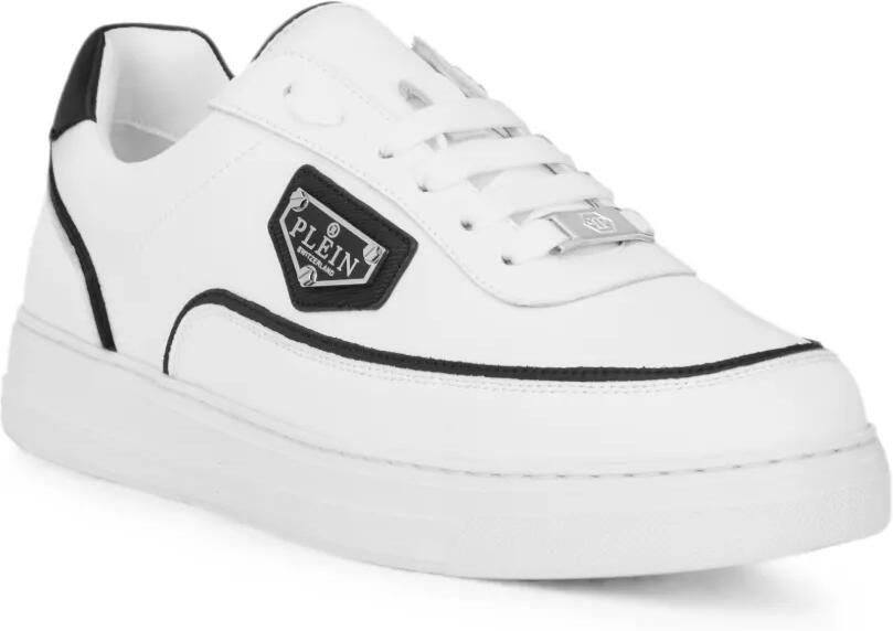 Philipp Plein Triangle low-top sneakers Wit