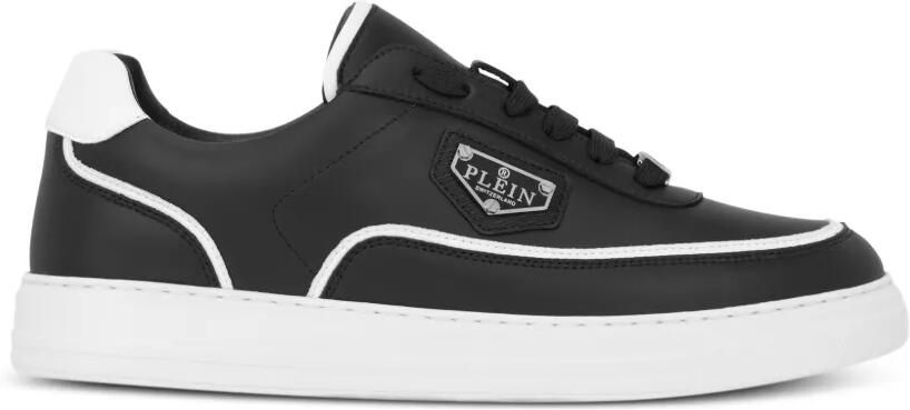 Philipp Plein Triangle low-top sneakers Zwart