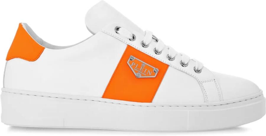 Philipp Plein Triangle Plein low-top sneakers Wit
