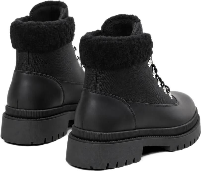 Philipp Plein Veterlaarzen met afwerking van imitatiebont Zwart - Foto 3