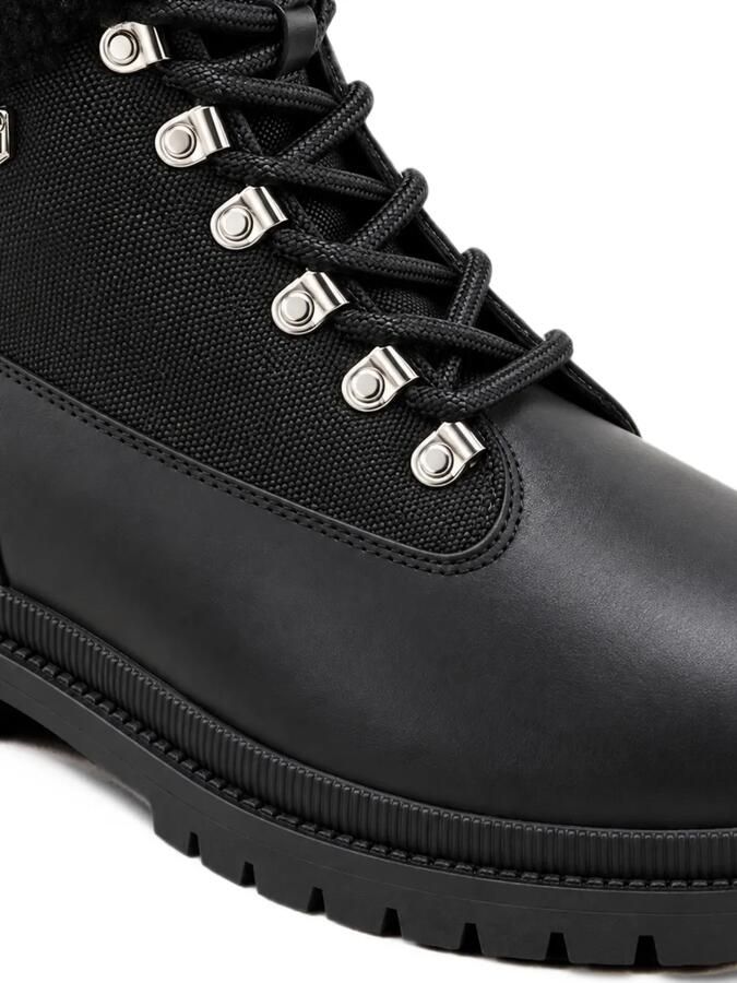 Philipp Plein Veterlaarzen met afwerking van imitatiebont Zwart - Foto 5