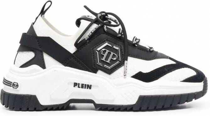 Philipp Plein Predator low-top sneakers Wit