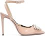 Philipp Plein Pumps verfraaid met kristallen Beige - Thumbnail 1