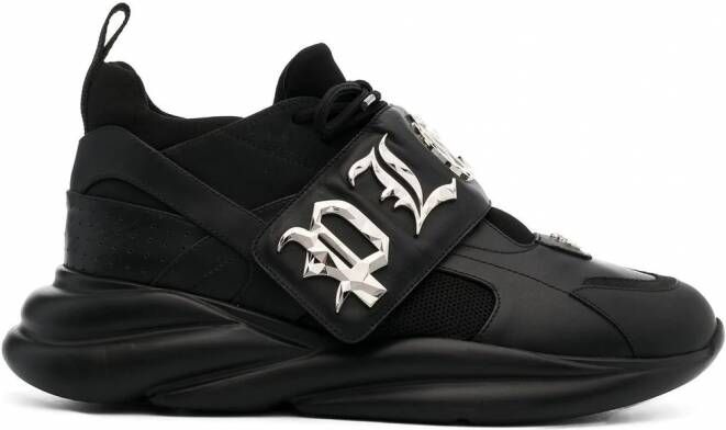 Philipp Plein Runner Gothic low-top sneakers Zwart