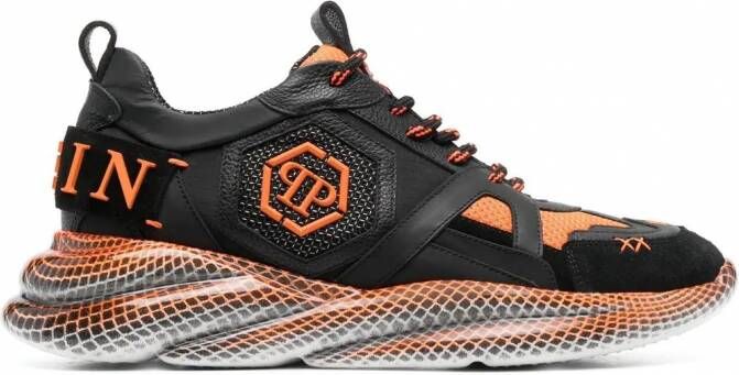 Philipp Plein Runner low-top sneakers Zwart
