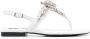 Philipp Plein Sandalen met kristallen doodskop Wit - Thumbnail 1