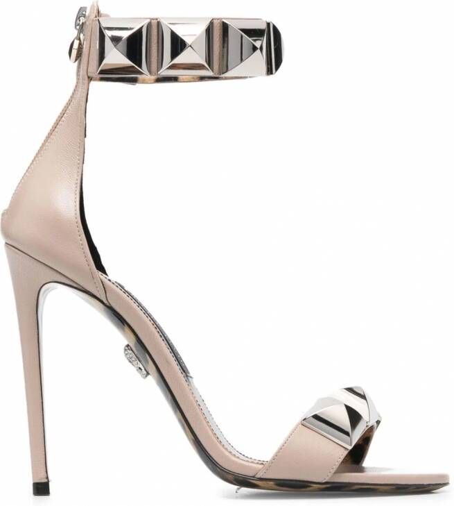 Philipp Plein Sandalen met studs Beige