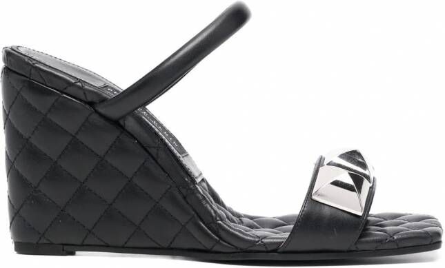 Philipp Plein Sandalen met studs Zwart