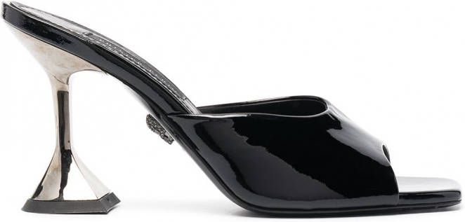 Philipp Plein Sandalen met vierkante neus Zwart