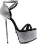 Philipp Plein Sandalen verfraaid met kristallen Wit - Thumbnail 1