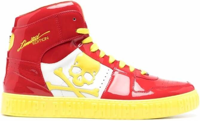 Philipp plein online schoenen rood
