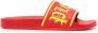Philipp Plein Slippers met logo Rood - Thumbnail 1