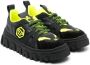 Philipp Plein Junior Sneakers met logopatch Zwart - Thumbnail 1