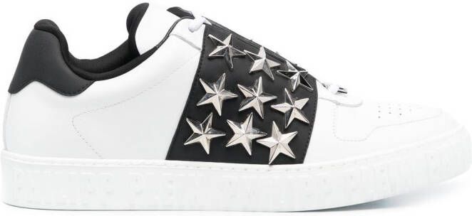 Philipp Plein Sneakers met studs Wit