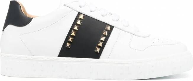 Philipp Plein Sneakers verfraaid met studs Wit