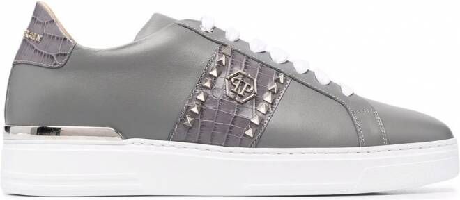 Philipp Plein The Plein Original low-top sneakers Grijs