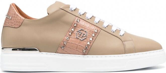 Philipp Plein The Plein Original TM low-top sneakers Beige