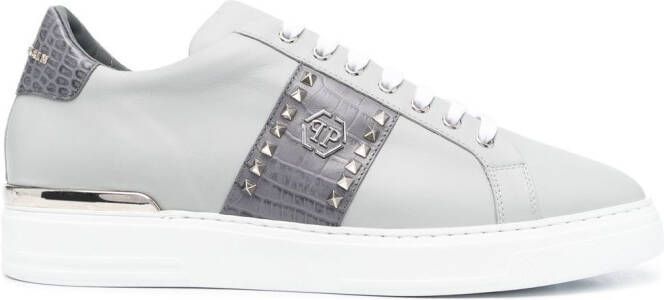 Philipp Plein The Plein Original TM low-top sneakers Grijs