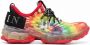 Philipp Plein Runner Hyper sneakers met tie-dye print Rood - Thumbnail 1