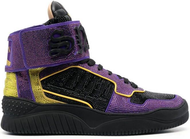 Philipp Plein x Snoop Dogg PLEINDOGG sneakers Paars