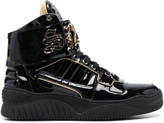 Philipp Plein x Snoop Dogg PLEINDOGG sneakers Zwart