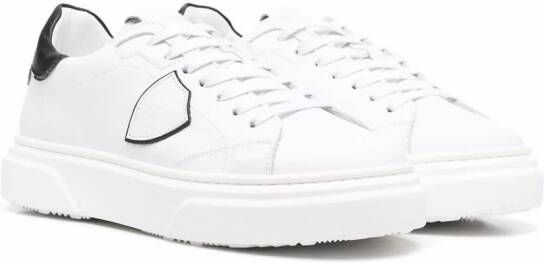 Philippe Model Kids Temple low-top sneakers Wit