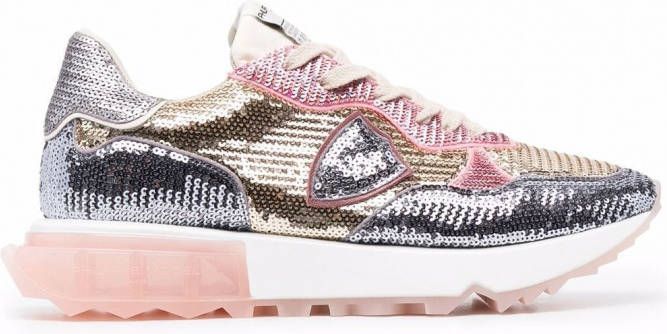 Philippe Model Paris La Rue sneakers verfraaid met pailletten Goud -  Schoenen.nl