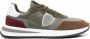 Philippe Model Paris Mondial sneakers met colourblocking Groen - Thumbnail 1