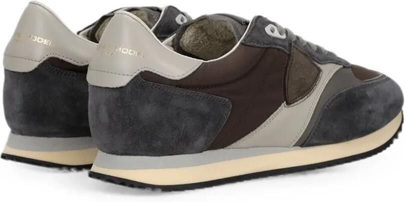 Philippe Model Paris Belleville sneakers met vlakken Grijs - Foto 4