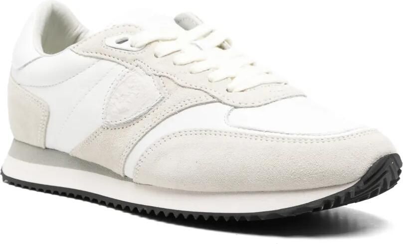 Philippe Model Paris BLVille leren sneakers met vlakken Wit - Foto 3