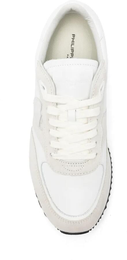 Philippe Model Paris BLVille leren sneakers met vlakken Wit - Foto 2