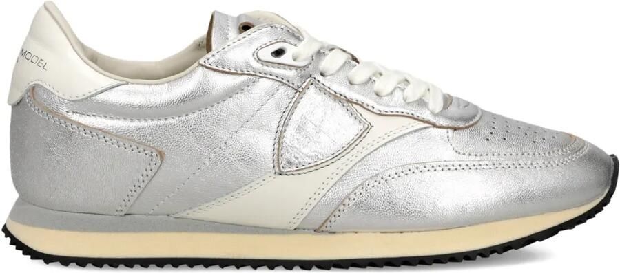 Philippe Model Paris Blville Low sneakers Zilver