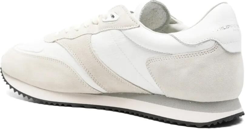 Philippe Model Paris BLVille sneakers met logopatch en vlakken Wit - Foto 4