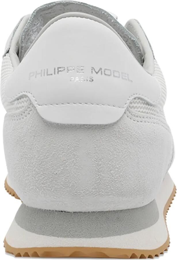 Philippe Model Paris Blville suède low-top sneakers Wit