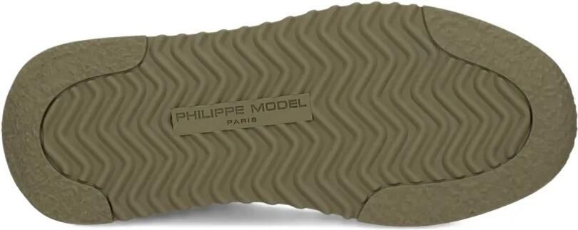 Philippe Model Paris Hardloopsneakers met mesh vlakken Bruin - Foto 5