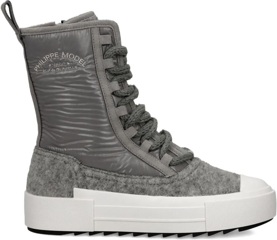 Philippe Model Paris Haute sneakers Grijs