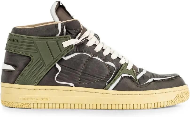 Philippe Model Paris La Grande Mid sneakers met vlakken Grijs