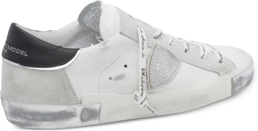 Philippe Model Paris Leren PRSX low-top sneakers Wit