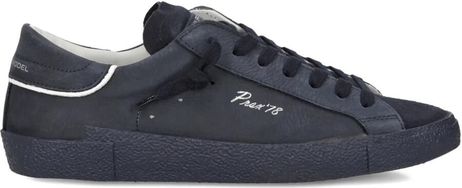 Philippe Model Paris Leren sneakers Blauw